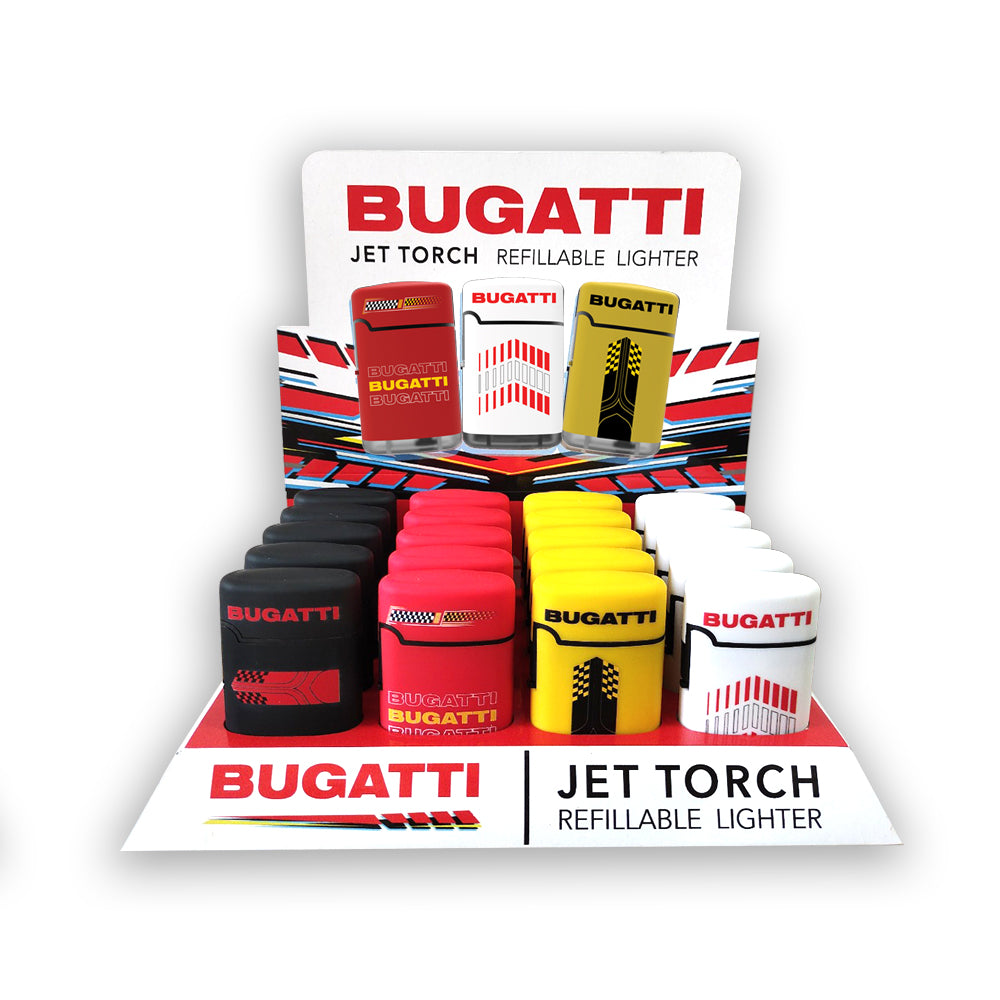 Bugatti Flip Top Torch Lighters - Mix Line - B – Ultimate Brands LLC.