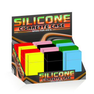 Silicone Cigarette Case 100mm Plain Design