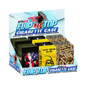 STRíKO™ Flip-Top Cigarette Case 100mm Tactical Designs