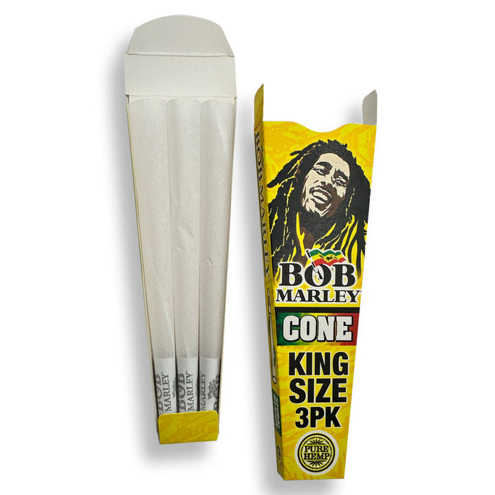 Bob Marley® Pure Hemp - King Size - Pre-Rolled Cones - 3PK
