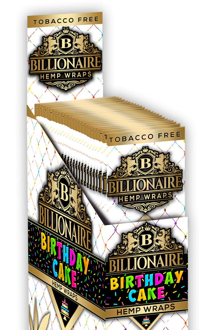 Birthday Cake - Billionaire Hemp Wraps