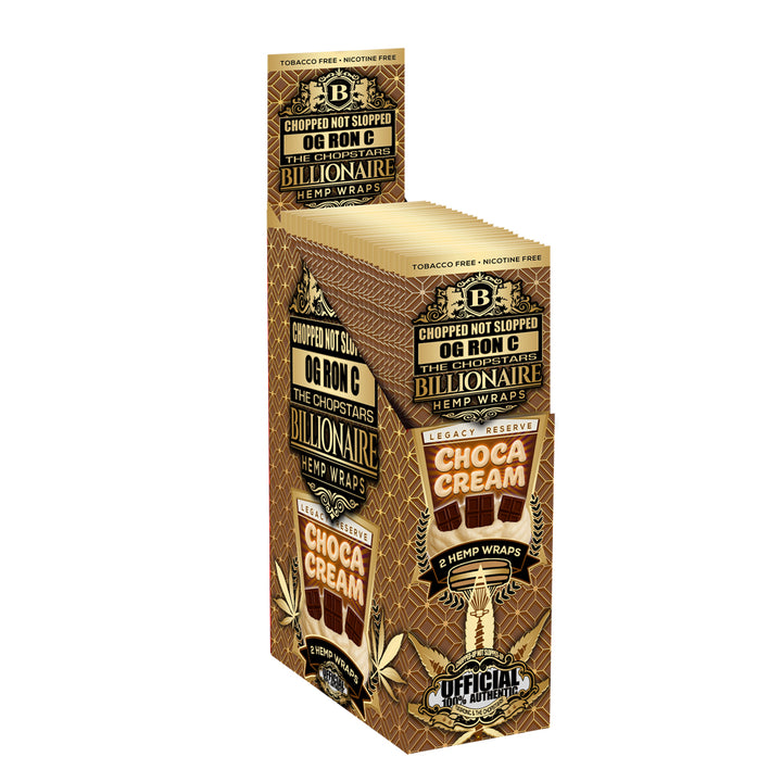 OG RON C - Choca Cream - Billionaire Hemp Wraps
