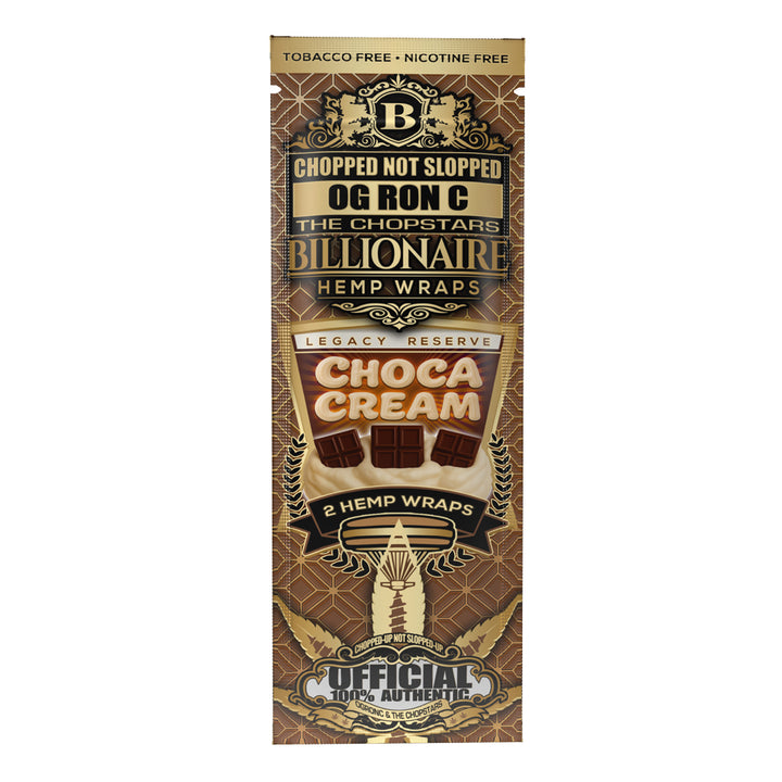 OG RON C - Choca Cream - Billionaire Hemp Wraps