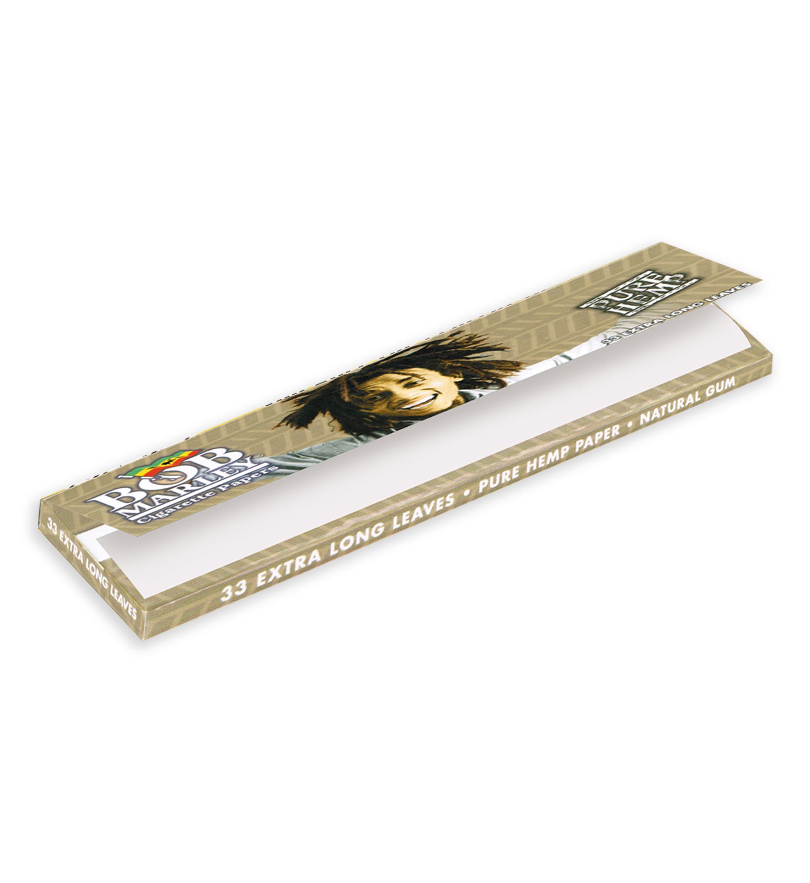 bob marley cigarette papers pure hemp Extra Long Leaves (5 Packs) Bob Marley Pure Hemp -