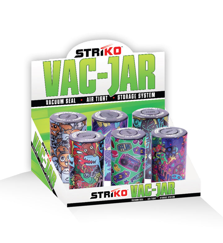 Striko™ Vac-Jar Leaf Design