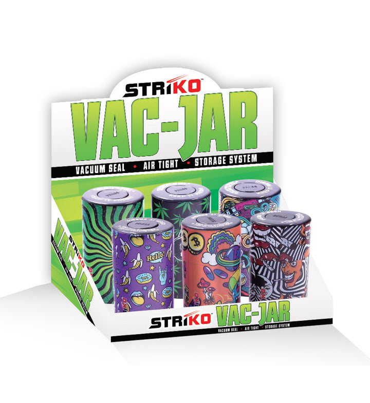 Striko™ Vac-Jar Cartoon Design